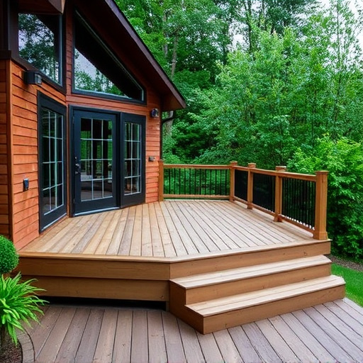 raised deck