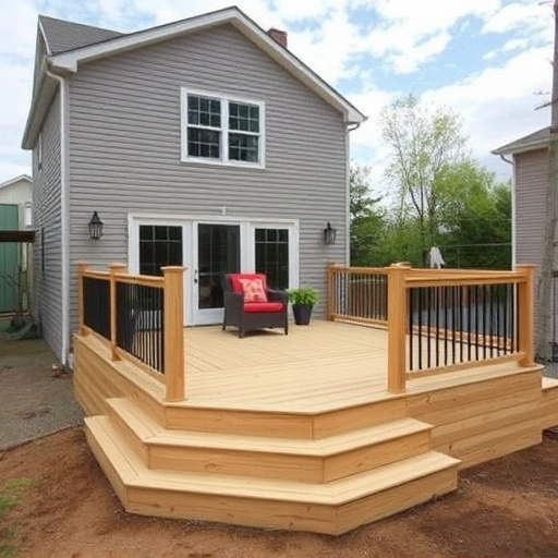 raised deck
