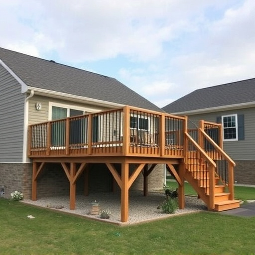 raised deck