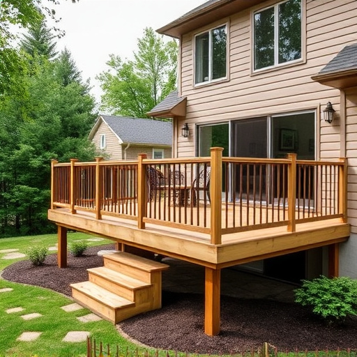 raised deck