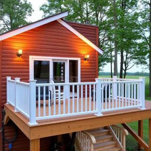 raised deck