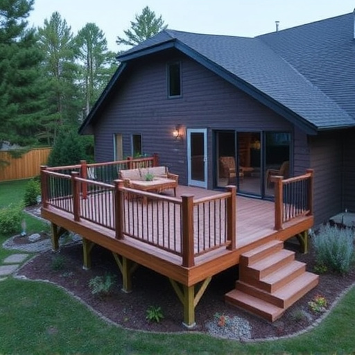 raised deck