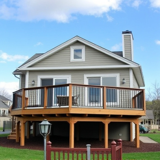 raised deck