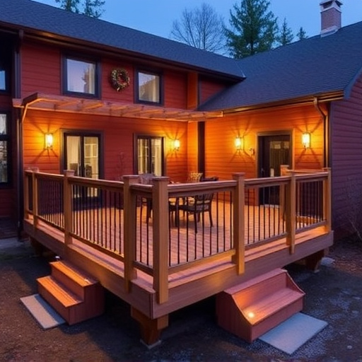 raised deck