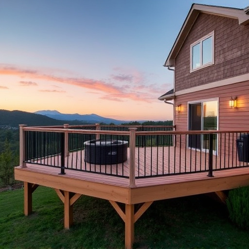 raised deck