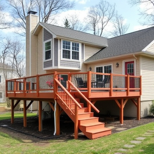 raised deck