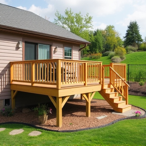 raised deck