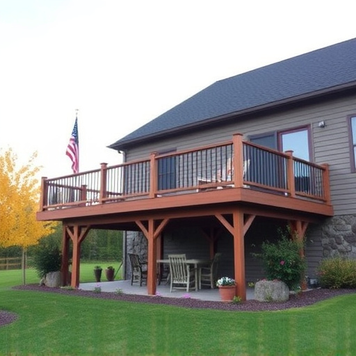 raised deck