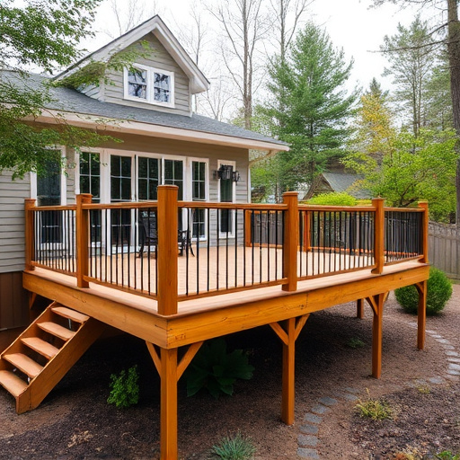 raised deck