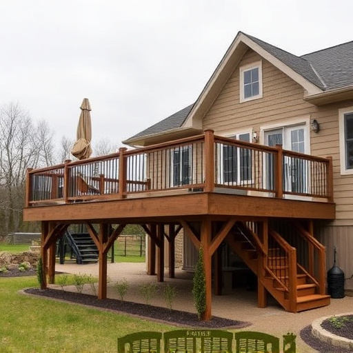raised deck