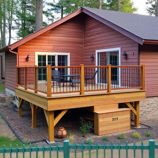 raised deck