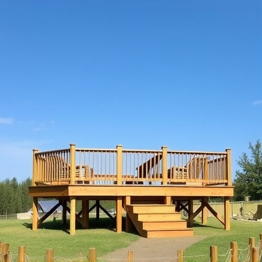 raised deck