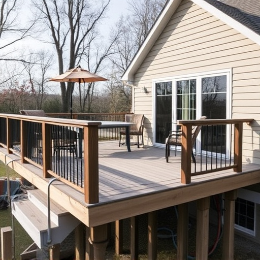 raised deck