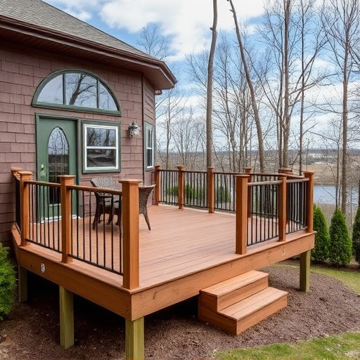 raised deck
