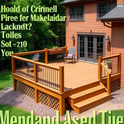 raised deck