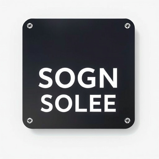Signage design