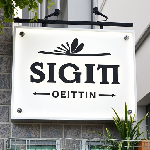 Signage design