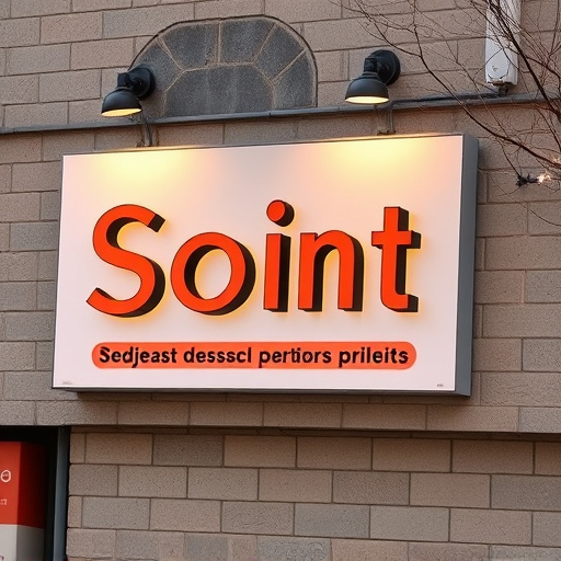 Signage design