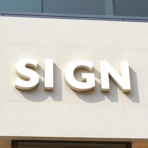 Signage design