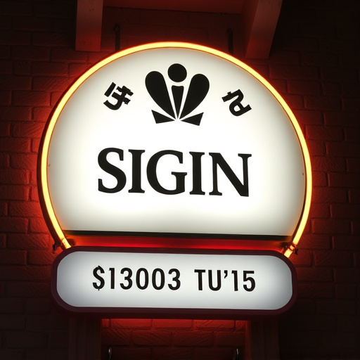 Signage design