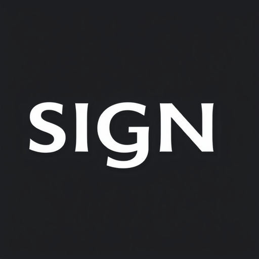 Signage design