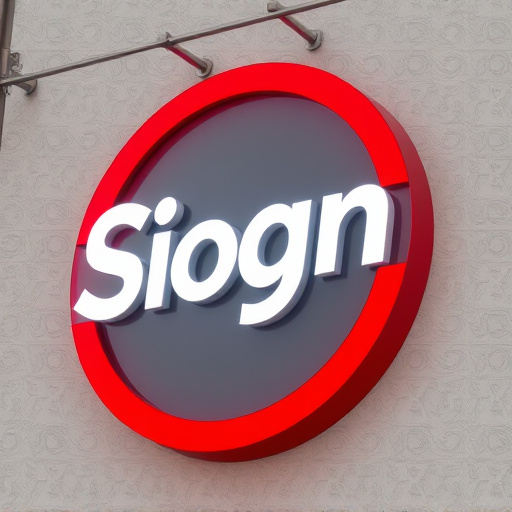 Signage design