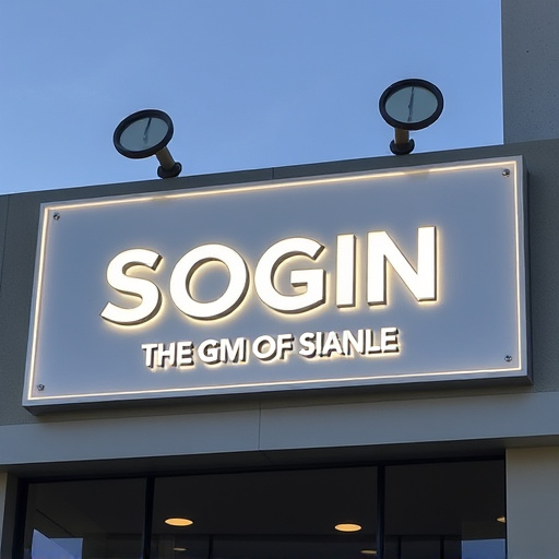 Signage design
