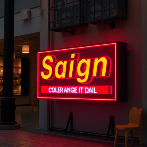 Signage design