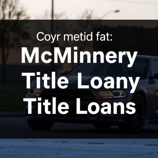 mckinney tx title loan companies