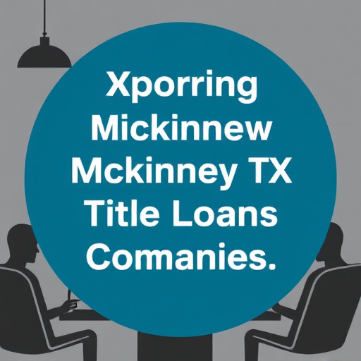 mckinney tx title loan companies