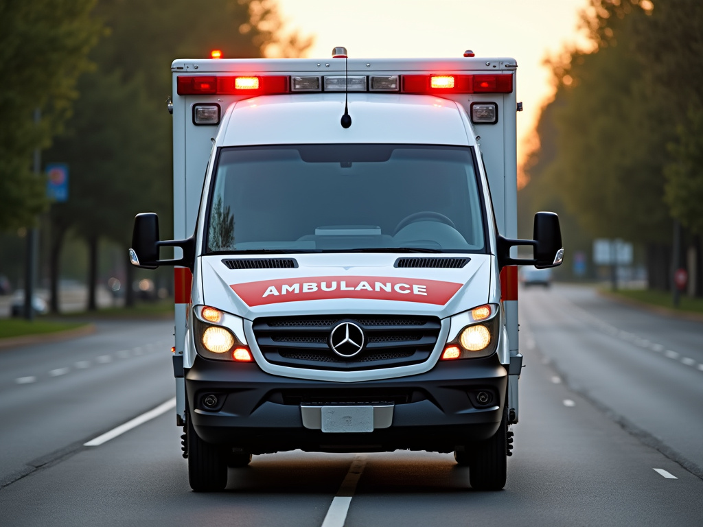 Ambulance on road — accident lawyer phoenix