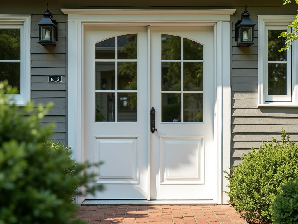 Backyard double doors — impact french doors wellington fl