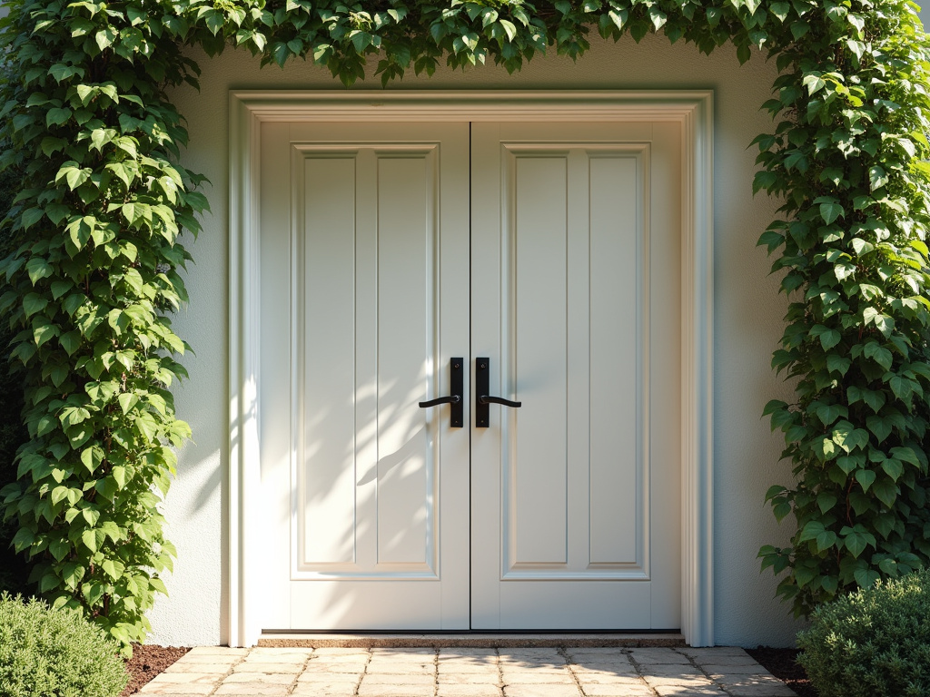 Backyard double doors — impact french doors wellington fl