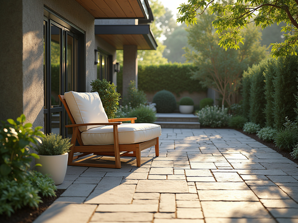 Backyard patio — impact french doors wellington fl