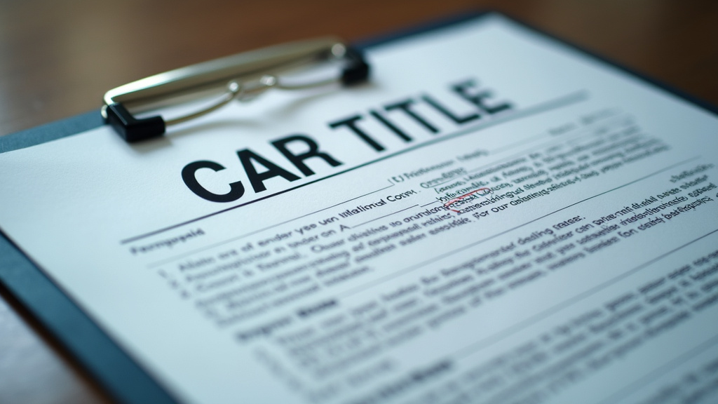 Alabama Title Loans: Secure a Loan, Understand the Risks