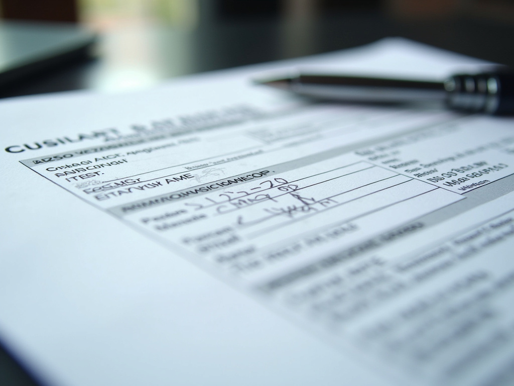 Car title document — title loans colorado