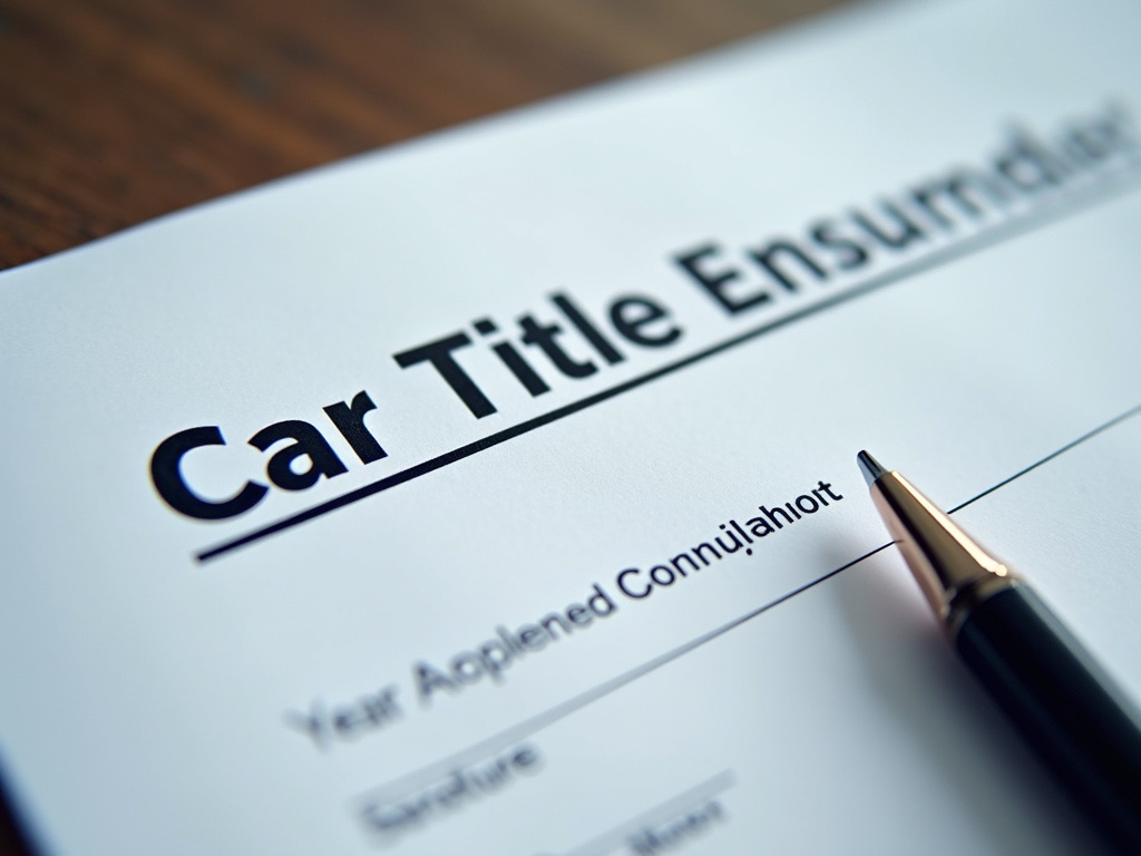 Car title document — title loans new jersey