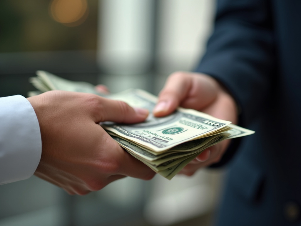 Cash handed over — title loans idaho