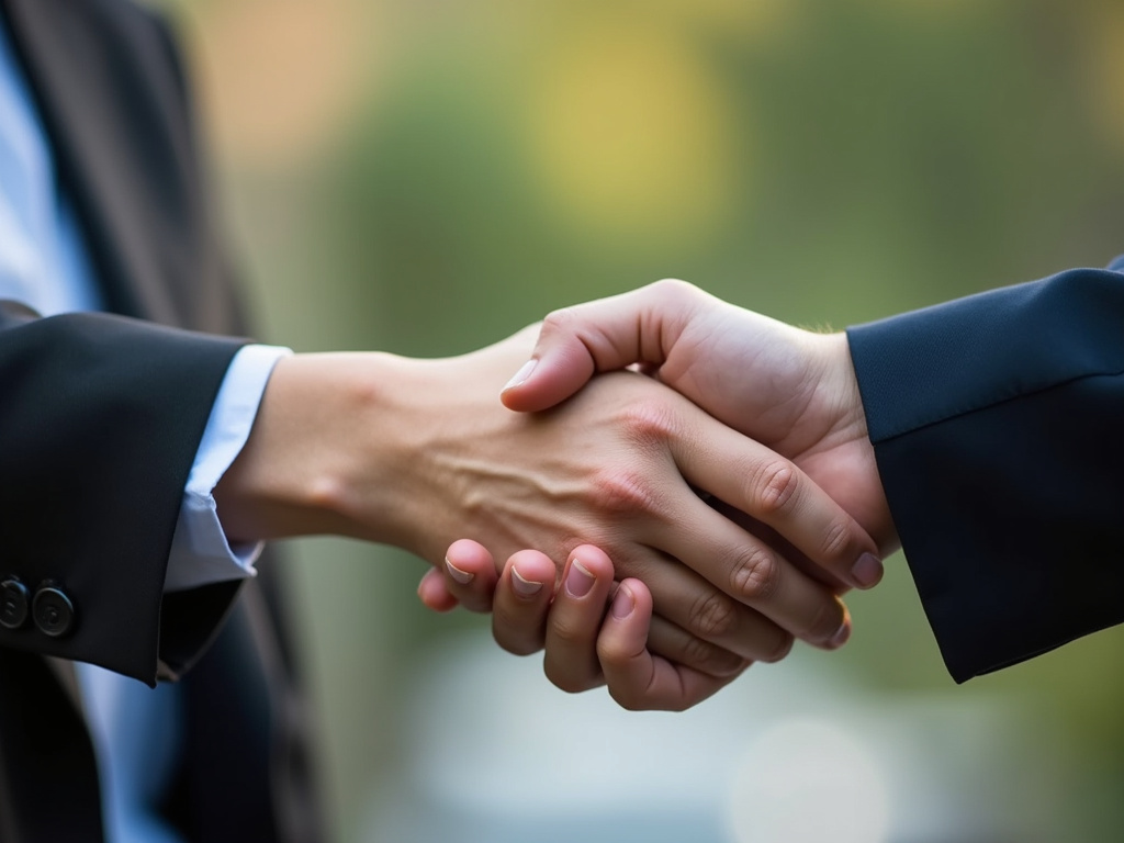 Cash handoff — car title loans