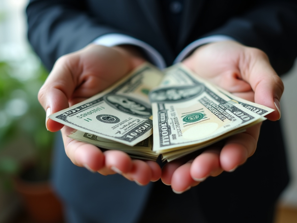 Cash in hand — title loans kansas