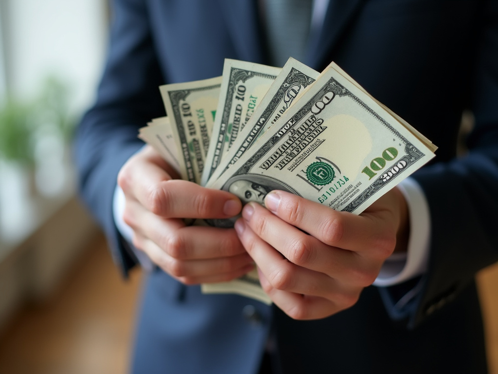Cash in hand — title loans kansas