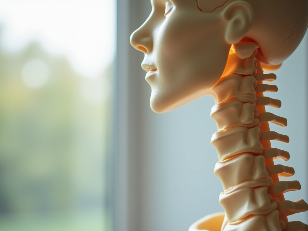 Chiropractic spine model — chiropractor austin