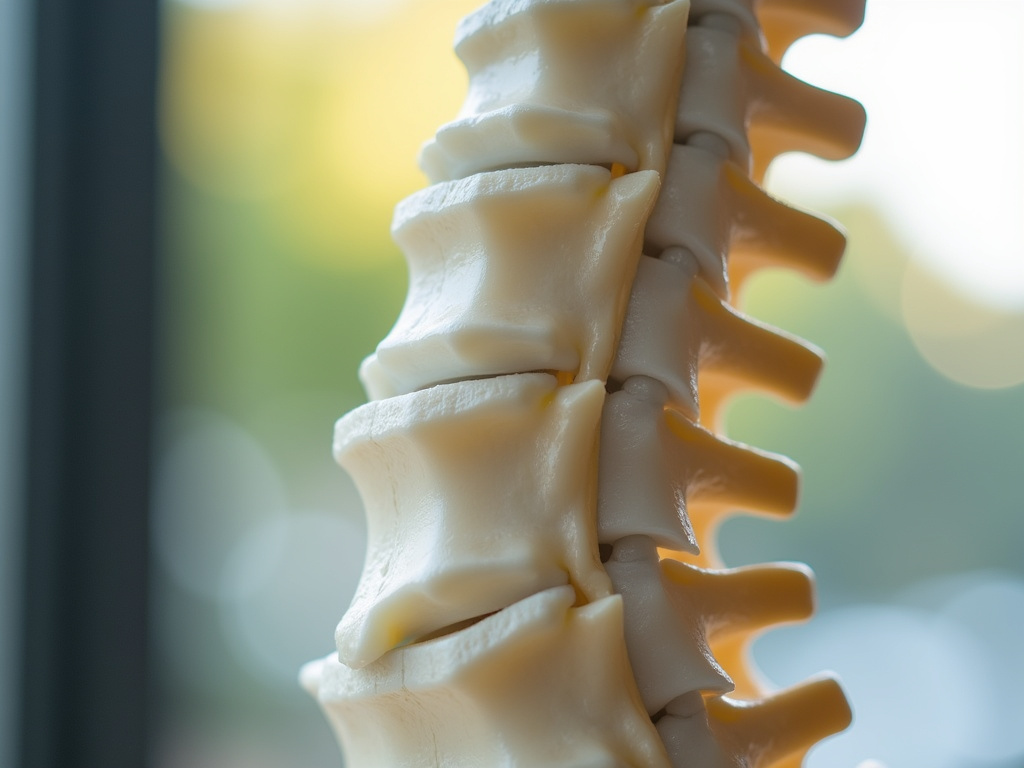 Chiropractic spine model — chiropractor austin