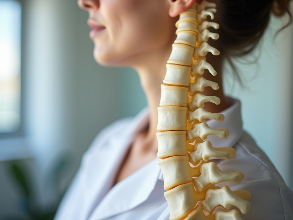 Chiropractic spine model — chiropractor austin