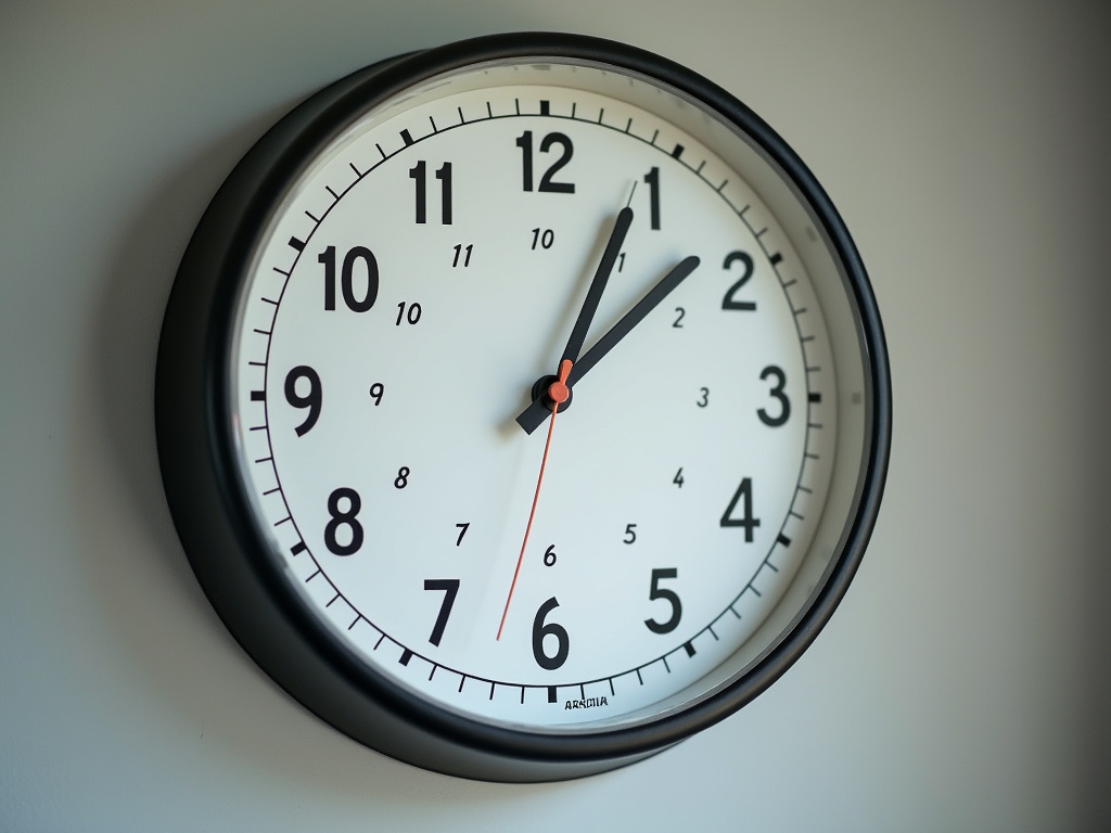 Clock on wall — title loans idaho
