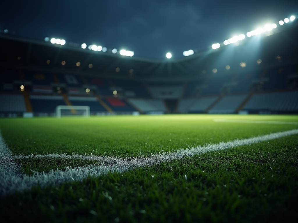 Dark sports field — sports field solar lighting