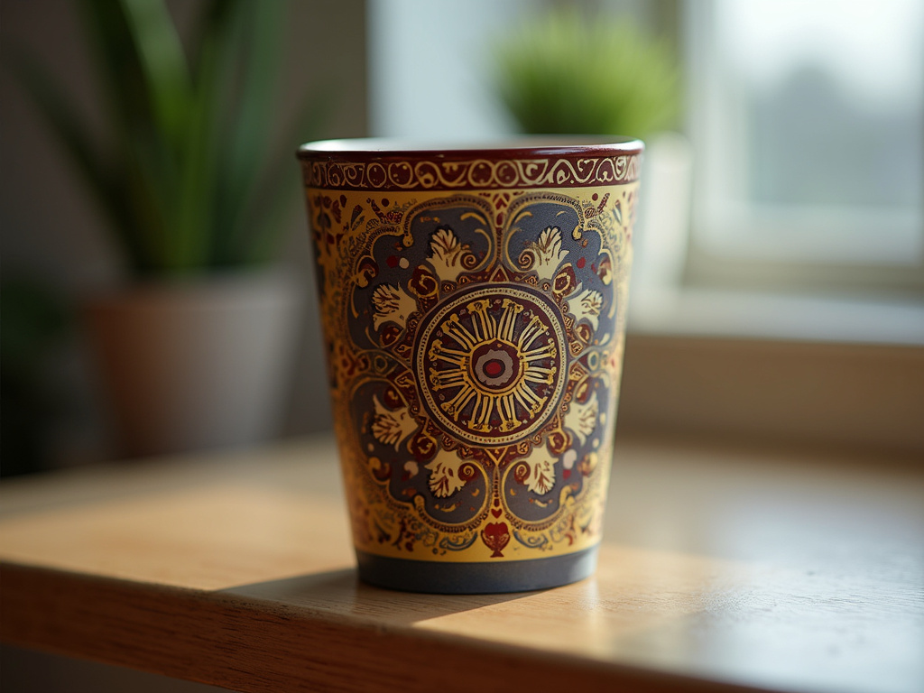Decorated tumbler cup — uv dtf eazysticker gang sheet