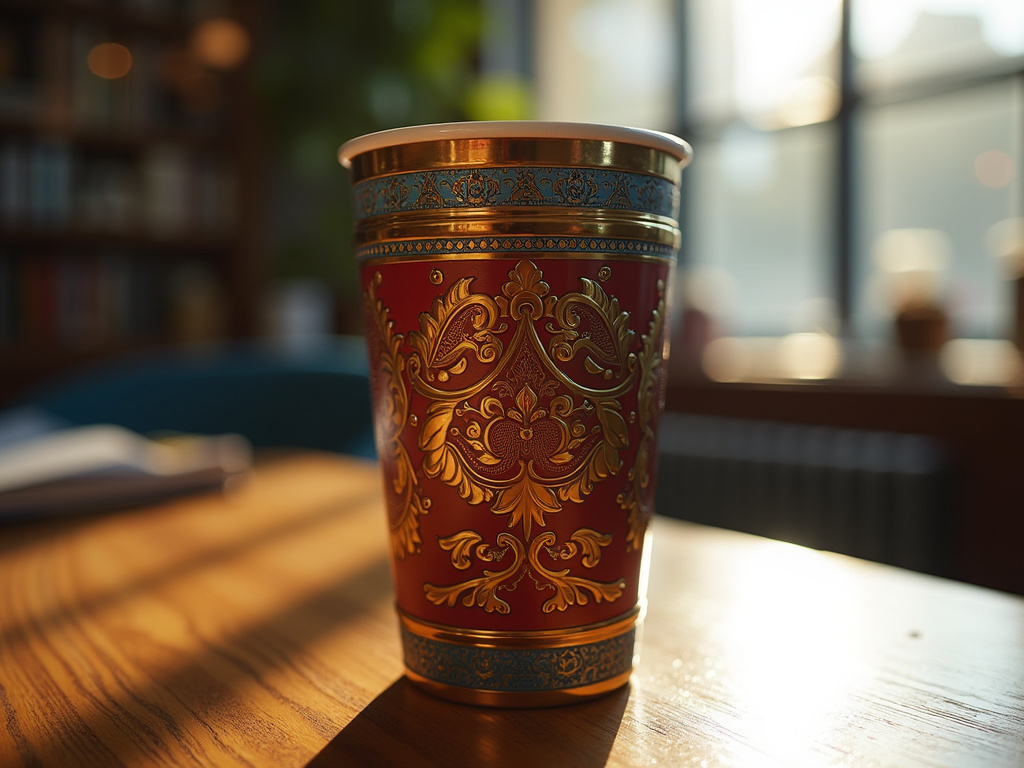 Decorated tumbler cup — uv dtf eazysticker gang sheet