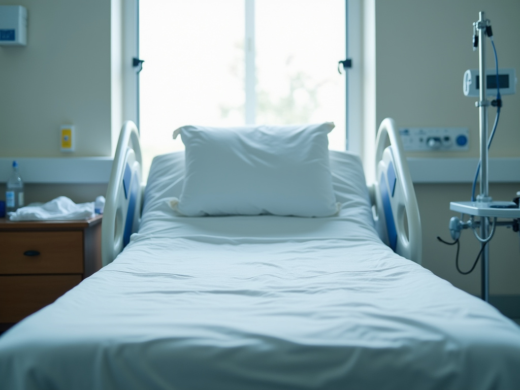 Empty hospital bed — nursing home abuse lawyer phoenix