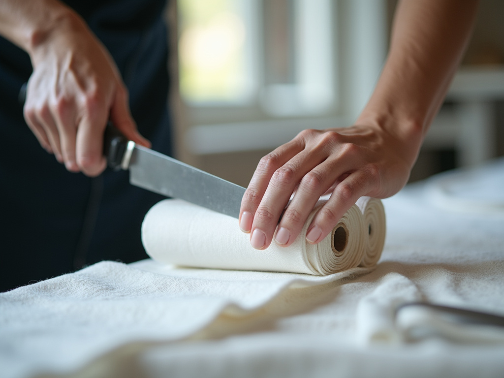 Fabric roll cutting — dtf transfers by size